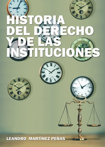 Diseño de cubierta: manual de Historia del Derecho -1