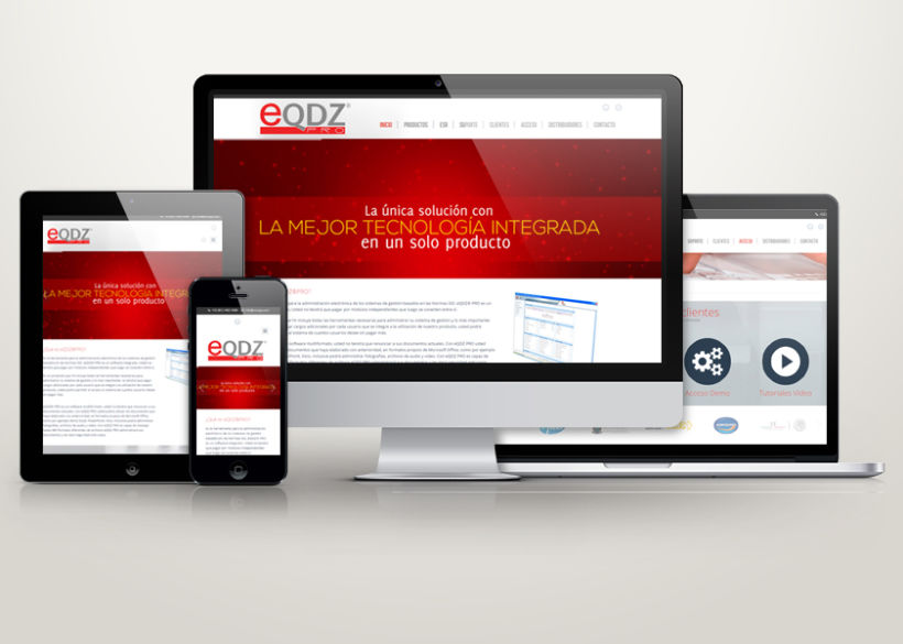 Sitio Web eQDZ Pro 0