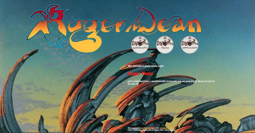 Página Web - Roger Dean 0