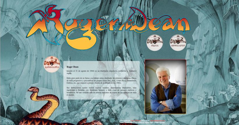 Página Web - Roger Dean 1