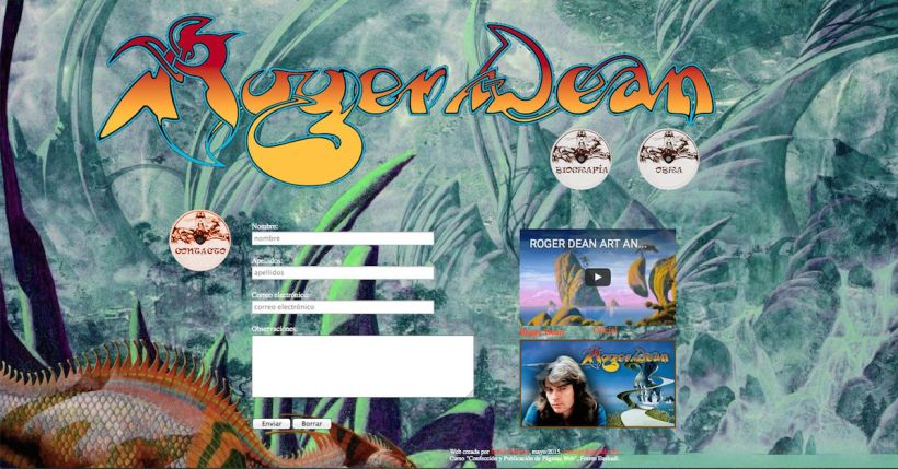 Página Web - Roger Dean 7