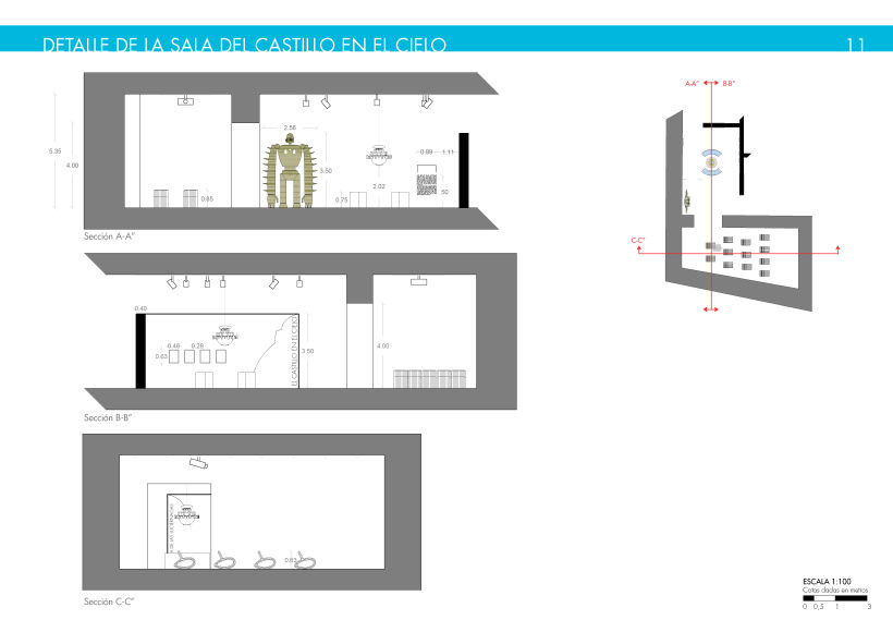 Diseño del espacio para la exposición STUDIO GHIBLI: 30 AÑOS DE MUNDOS MÁGICOS 7