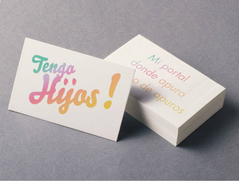 Tengo Hijos!, Identity for a parents in distress publications company 6