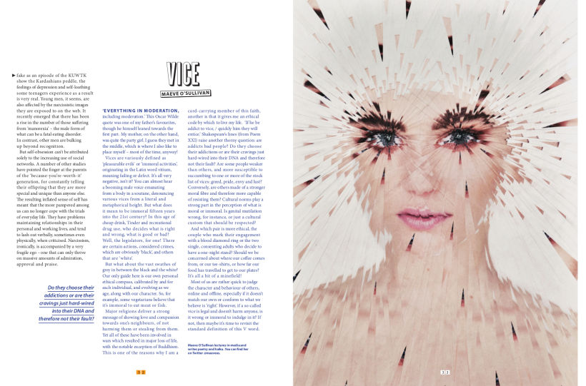 Virtue to Violence for Cult Magazine 3