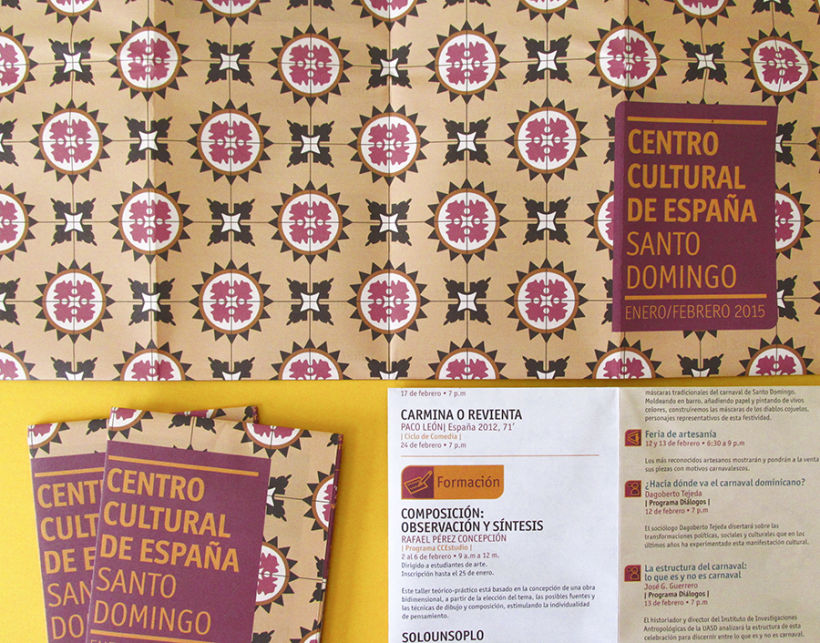 Centro Cultural de España Calendars 2015 12
