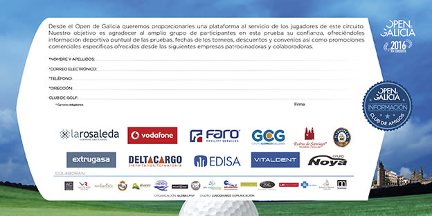 Campaña Open de Galicia de Golf 1