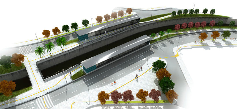 Renders para proyecto BRT 0