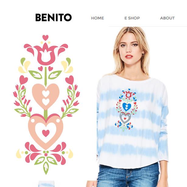 estampas / remeras y vestidos by benito 10