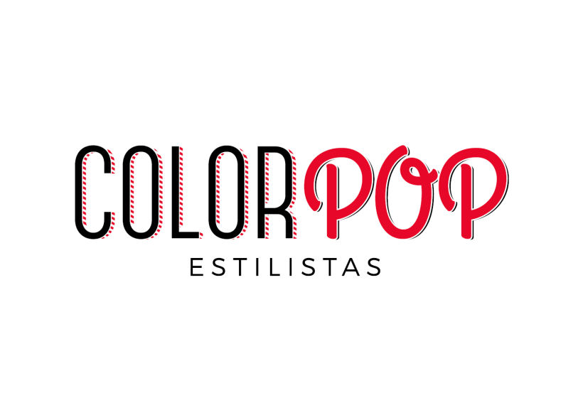 ColorPop Estilistas - Diseño Logotipo y Decoración  1
