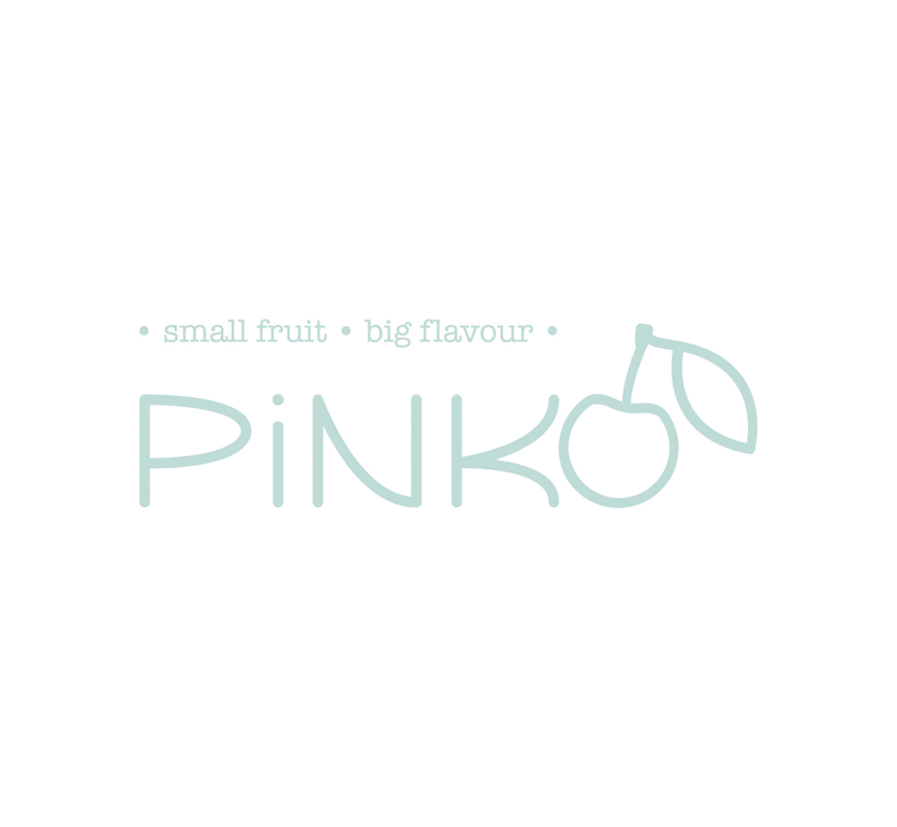 Pinko · small fruit · big flavour ·  0