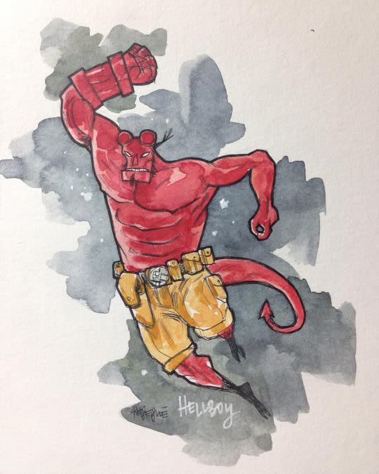Hellboy by pepepue 10