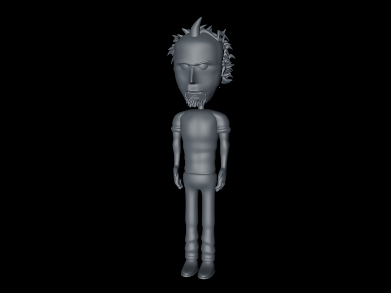Mi Proyecto del curso: Diseño de personajes en Cinema 4D: del boceto a la impresión 3D 1