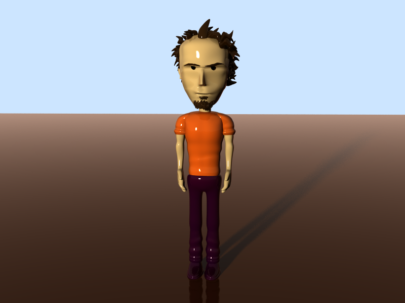 Mi Proyecto del curso: Diseño de personajes en Cinema 4D: del boceto a la impresión 3D 2