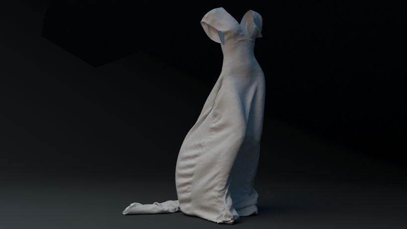 WHITE NIGHT DRESS· Proyecto Visual 3D 1