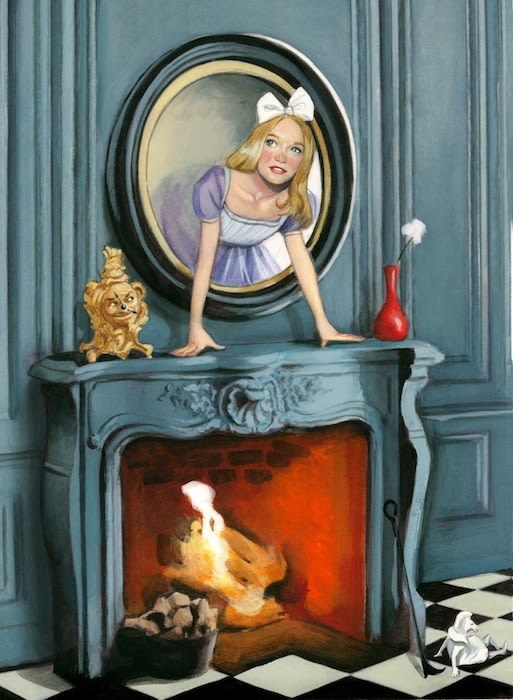 Libro ilustrado "Alicia a través del espejo" - Lewis Carroll - Nórdica Libros   0
