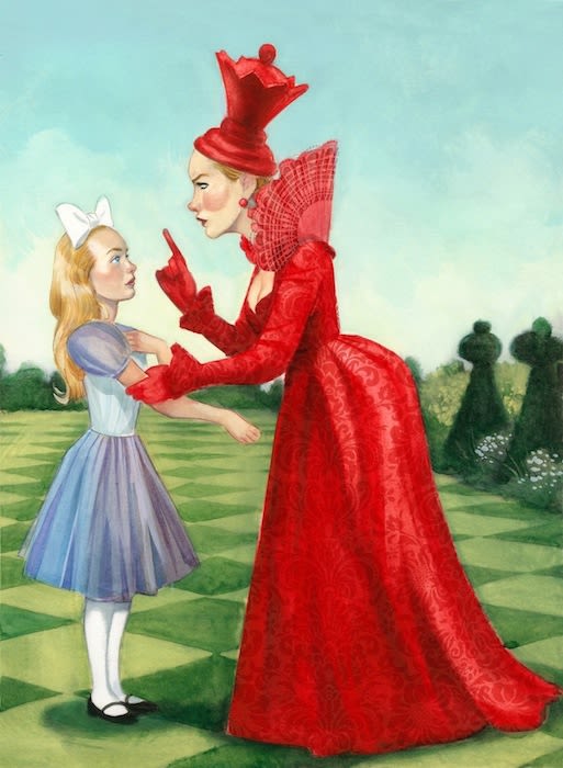 Libro ilustrado "Alicia a través del espejo" - Lewis Carroll - Nórdica Libros   5