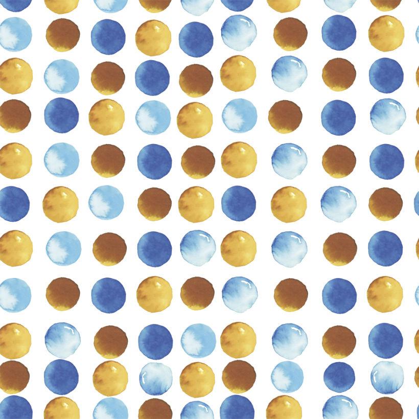 patterns with watercolor 2