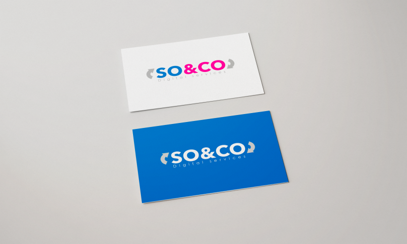 Diseño de logotipo: SO&CO Digital Services 2