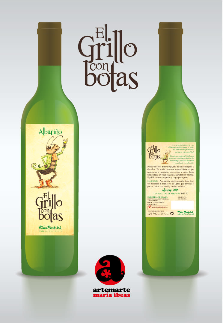 Diseño de varias etiquetas de Vino para Grupo Gallego Valei 0