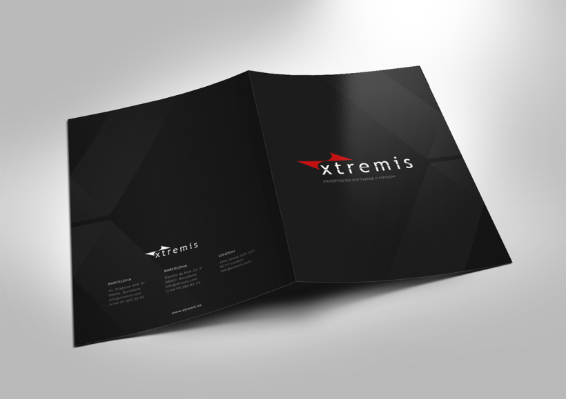 Diseño corporativo para Xtremis 2