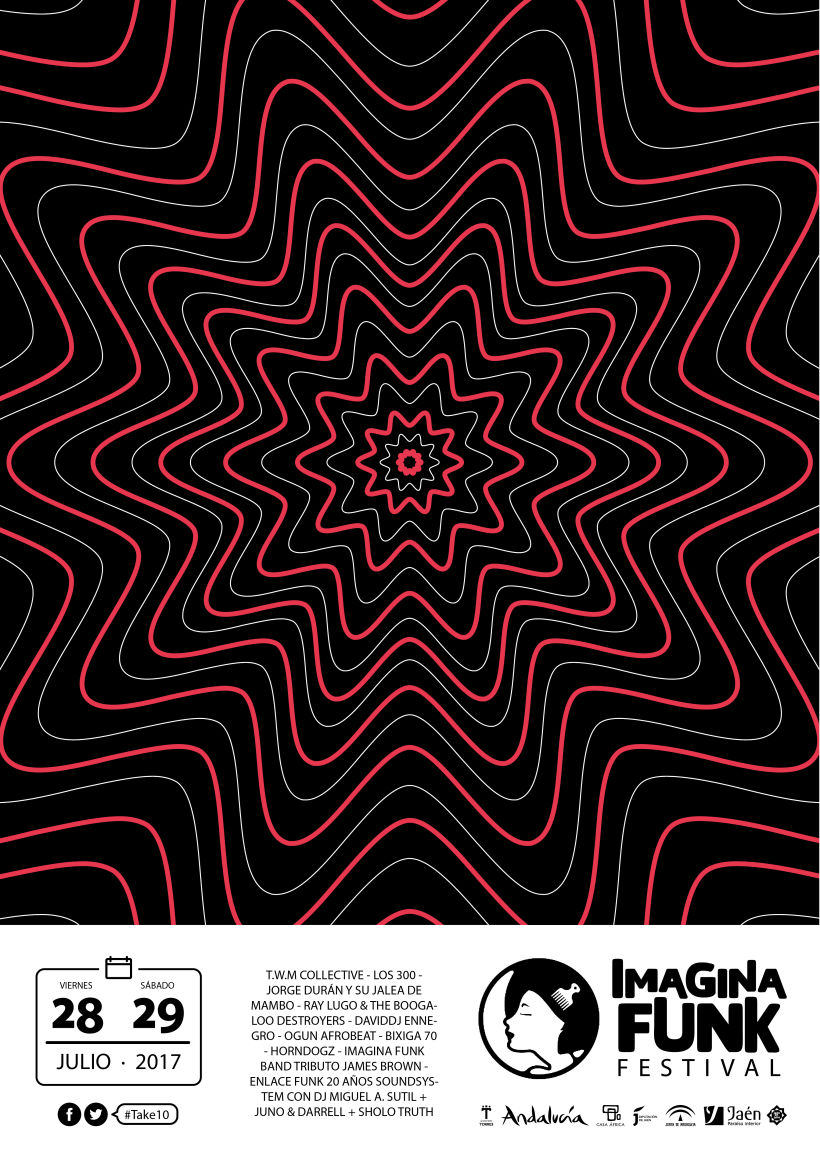Imagina Funk Festival #Take10 - Campaña publicitaria 0