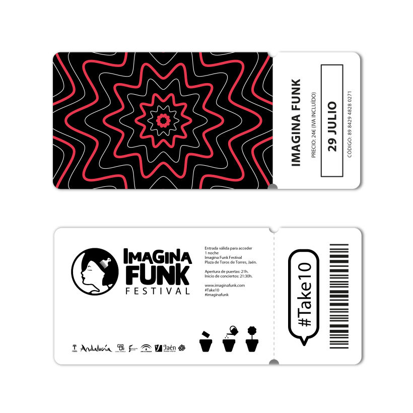 Imagina Funk Festival #Take10 - Campaña publicitaria 5