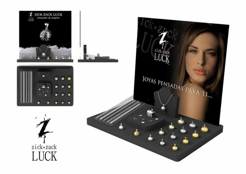 Zick Zack Luck Catalogue, Display & Jewell cards design 0