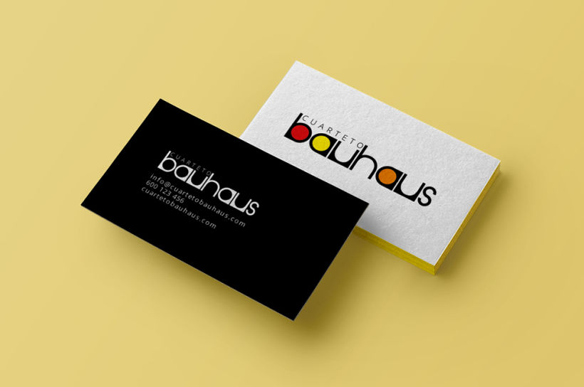 Cuarteto Bauhaus | Logotipo 3
