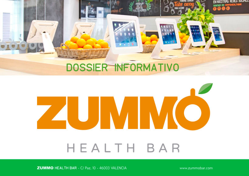 ZUMMO HEALTH BAR - Dossier informativo 0
