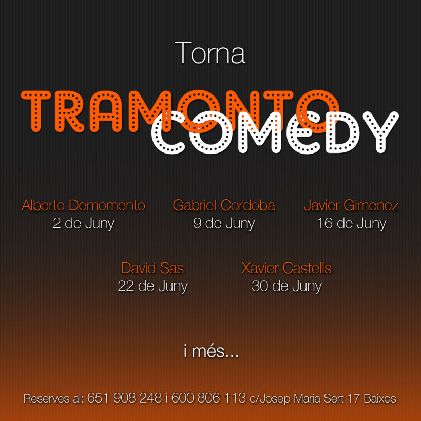 Tramonto Comedy 2016 0
