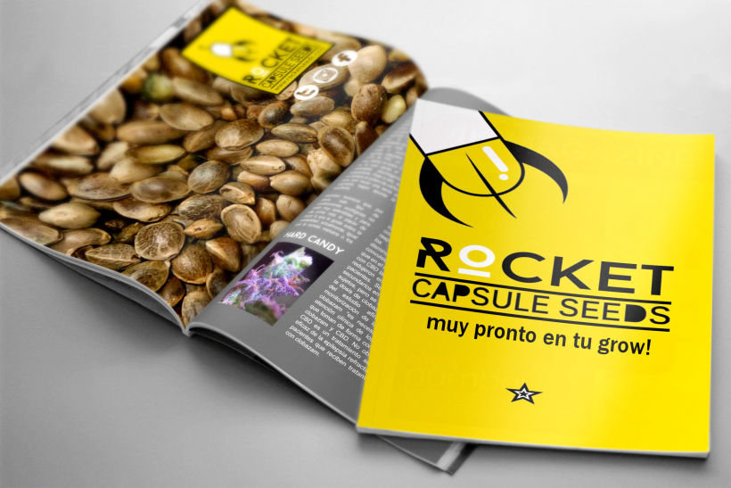 Rocket Capsule Seeds Image & Packaging 1