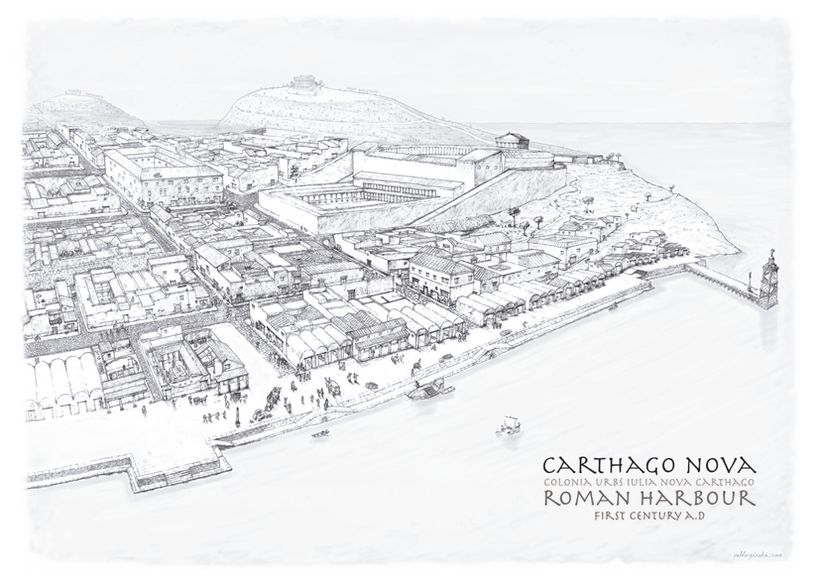 Carthago-Nova siglo I. d.C 0