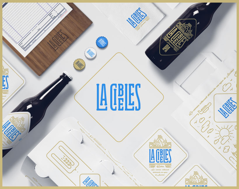 Propuesta rediseño branding para Cervezas La Cibeles 0