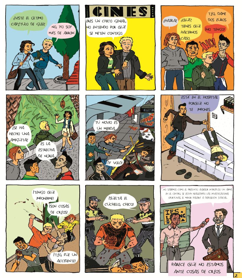 Mi Proyecto del curso "El cómic es otra historia": Cosas de críos 0