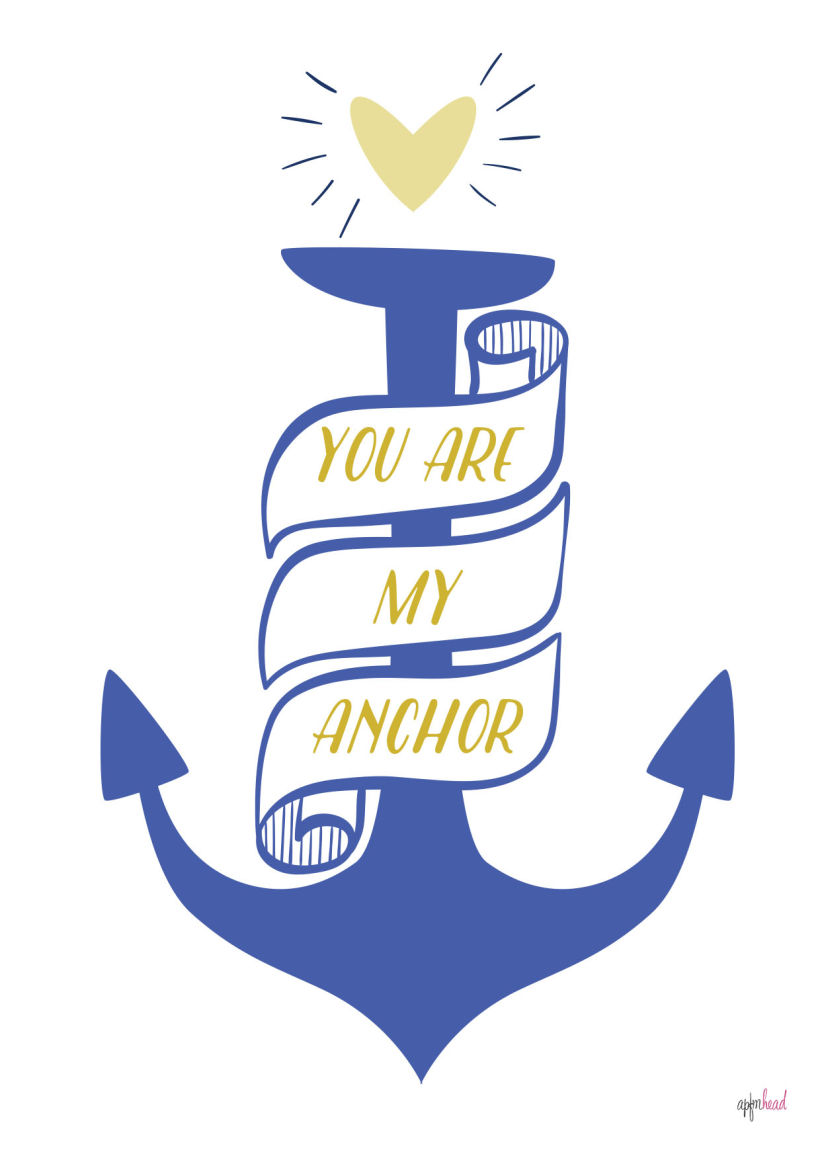 You are my anchor 1