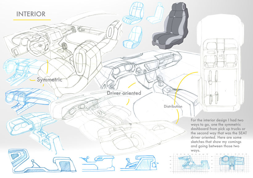 SEAT Pick up Concept Tesis Proyect  3