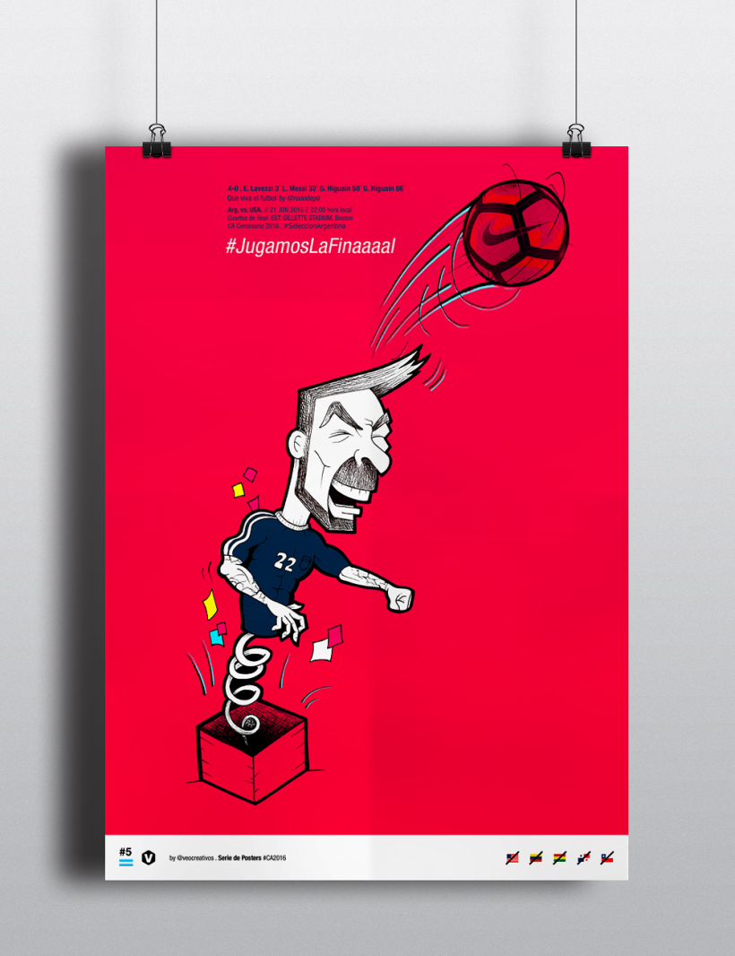 Serie de Posters Copa América 2016 3