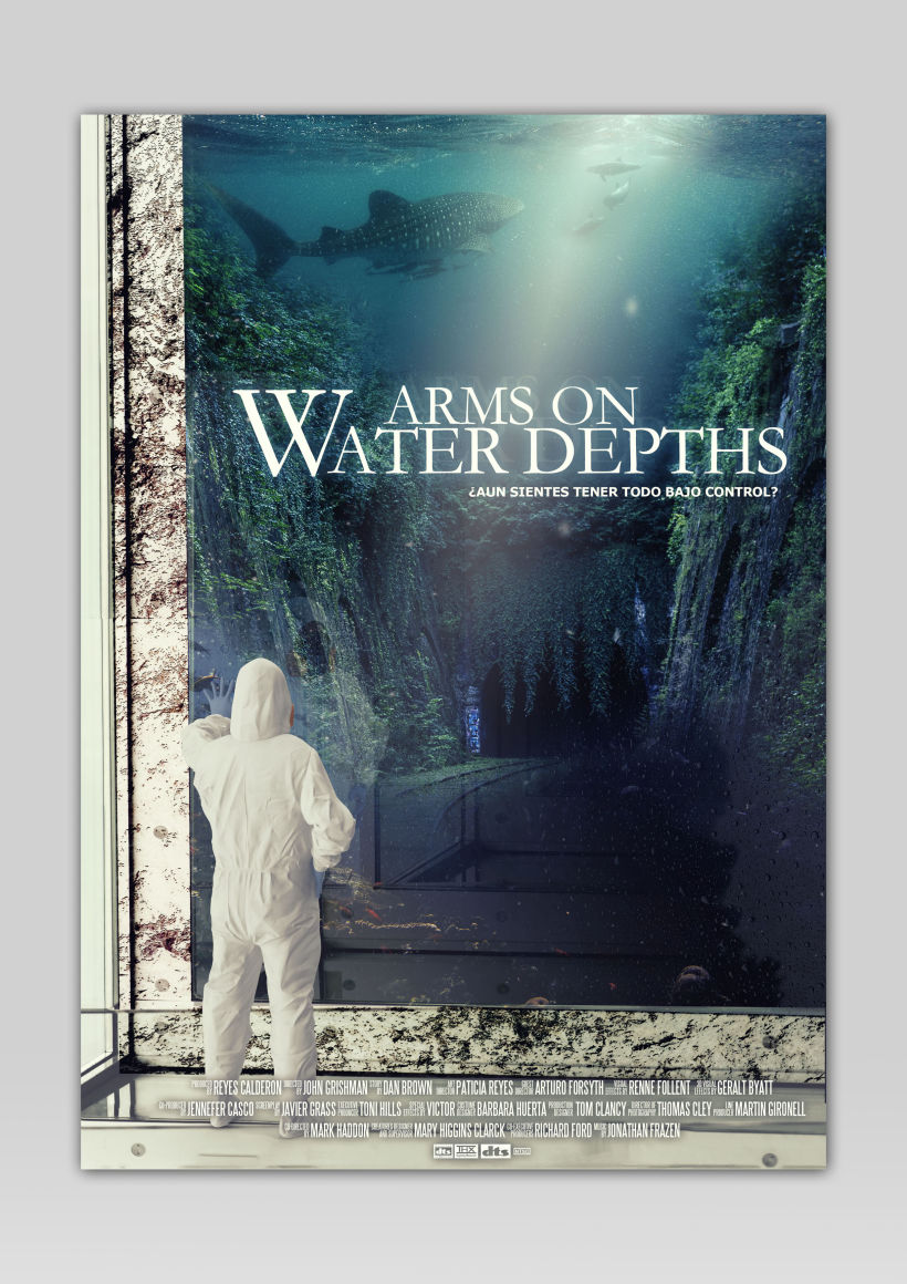 ARMS ON WATER DEPTHS · FILM POSTER PROJECT 0