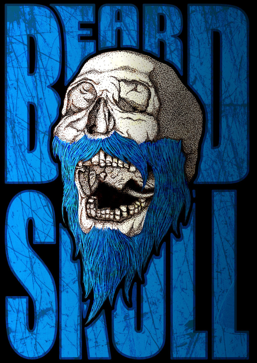 Beard Skull -1