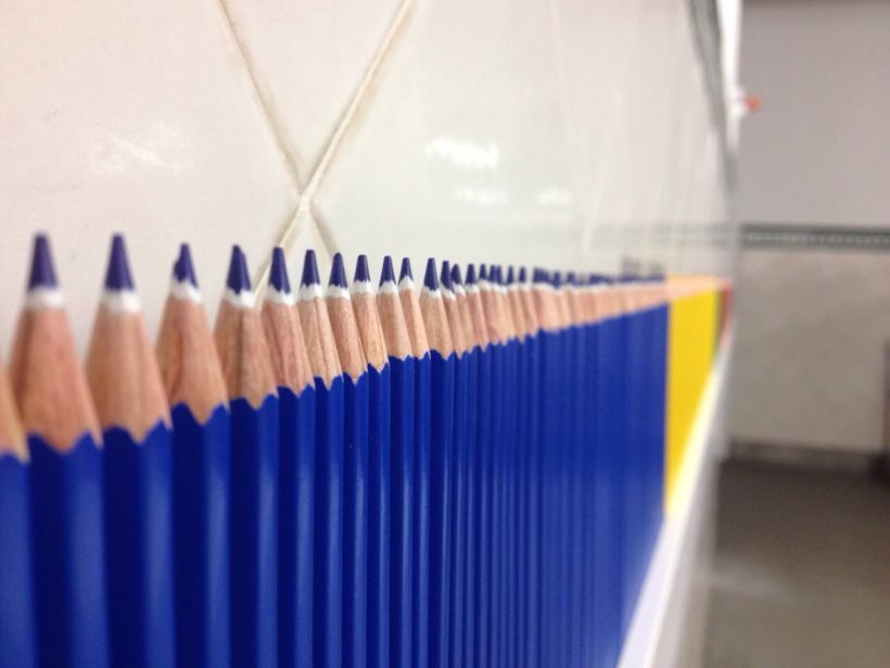 Pencil Case- Instalación interactiva para las Jornadas de Arte y Diseño Nau3 2