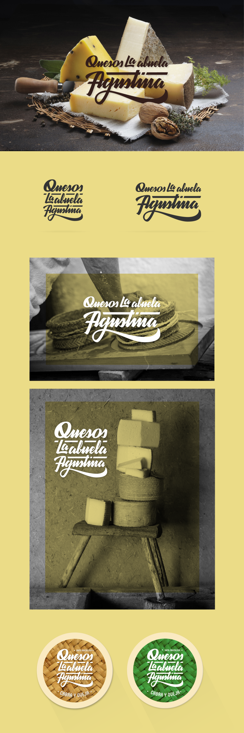 Quesos La Abuela Agustina · Logotipo -1