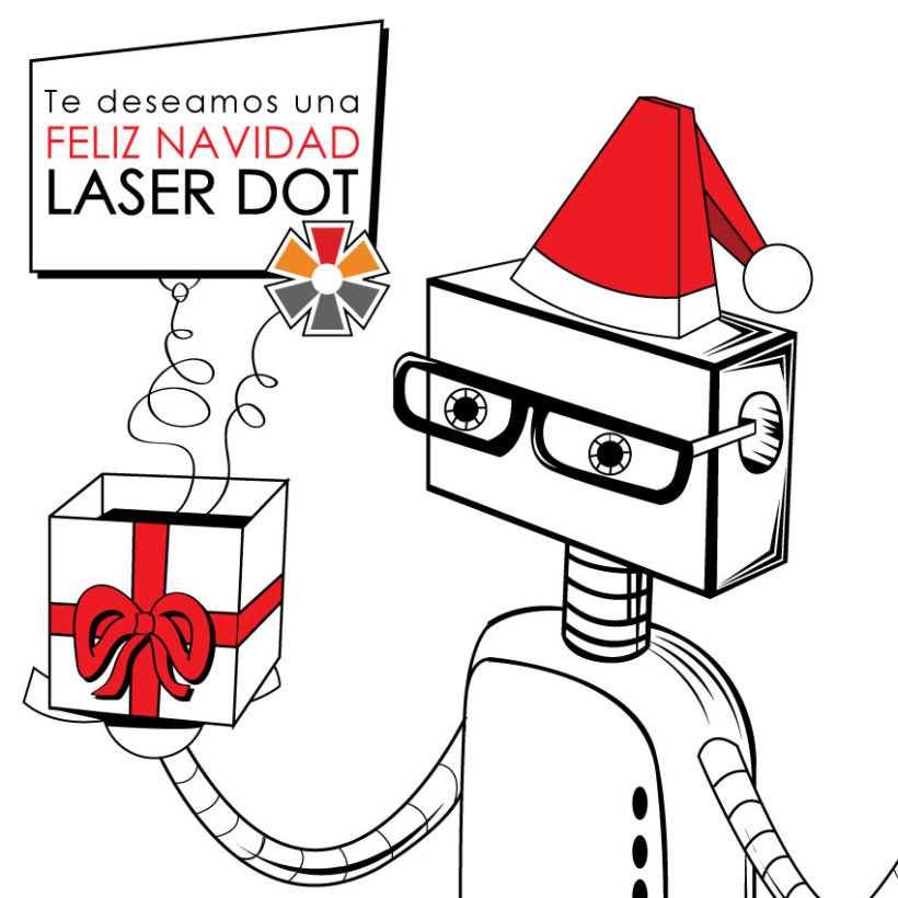 Proyecto ilustrado  | Cliente: Orange Dot y Laser Dot. 1