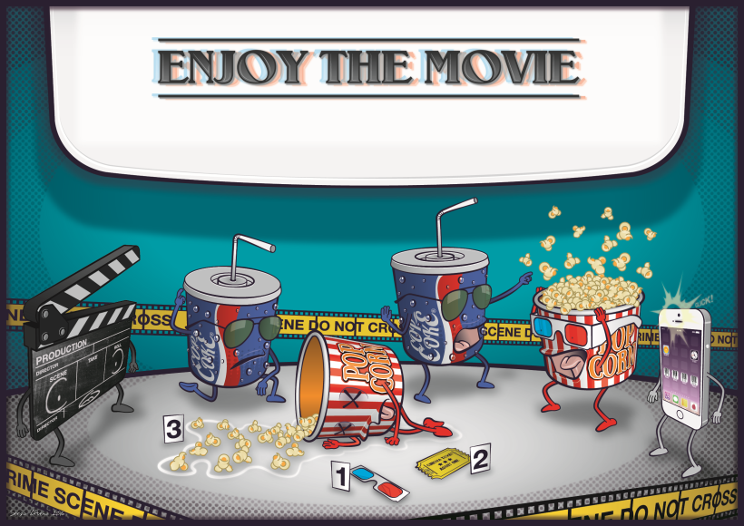 "Enjoy the Movie" Proyecto Curso: Ilustración para no ilustradores 0