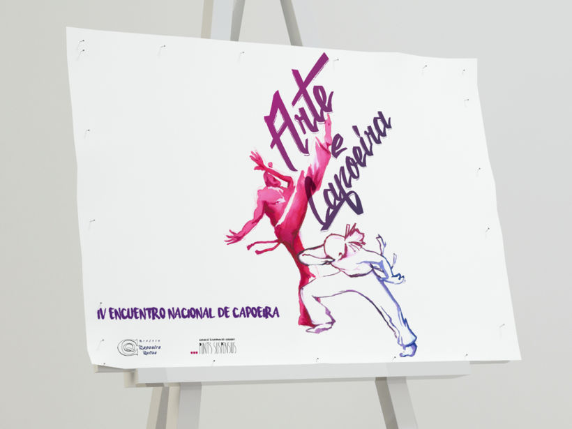 Branding para evento: "IV Encuentro Nacional de Arte y Capoeira" 0