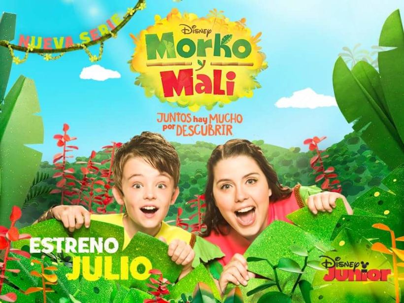 Maquillaje en programa de tv "MORKO Y MALI" para Disney Junior -1