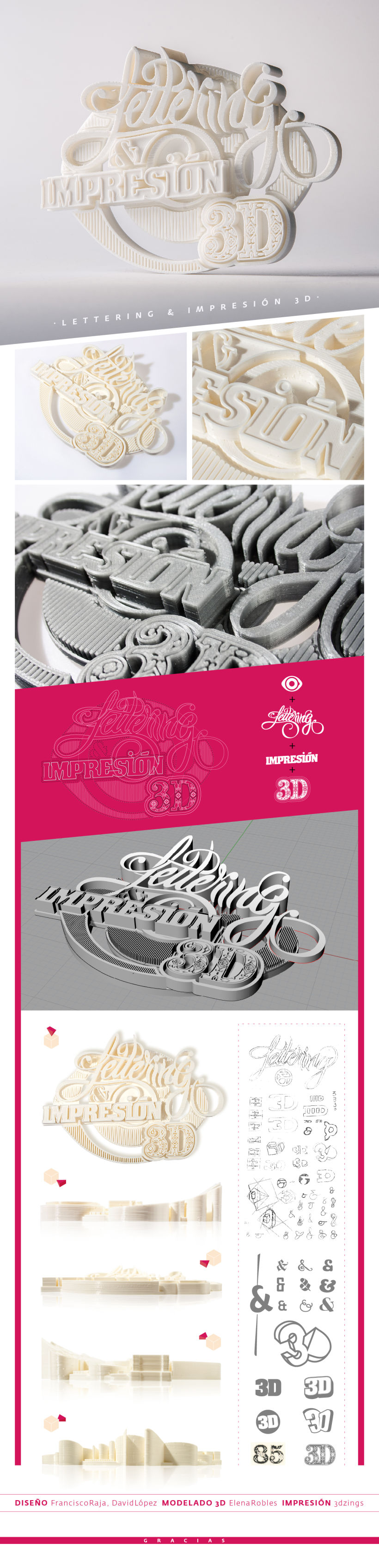 Lettering & impresión 3D 0