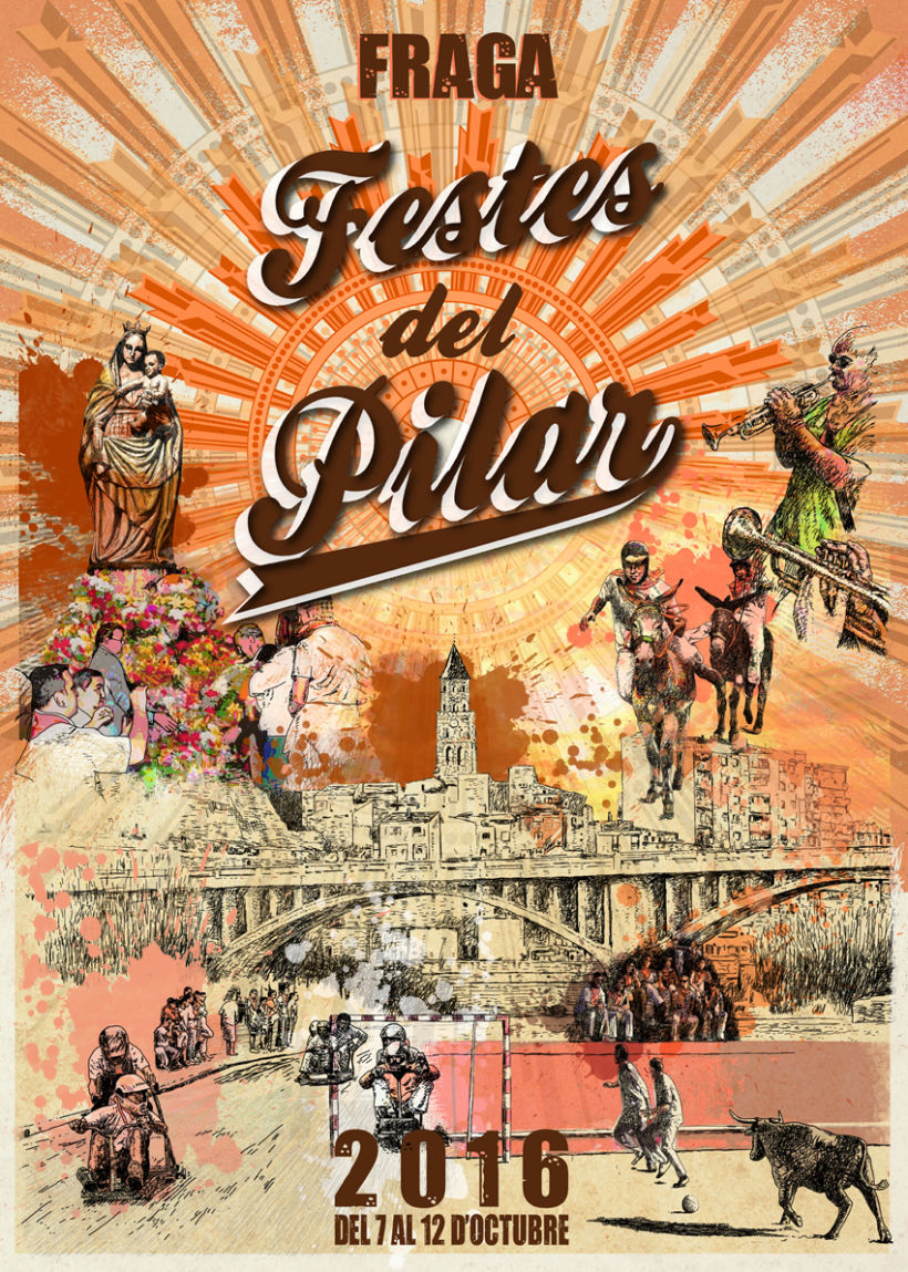 Festes del Pilar, Fraga 2016 -1