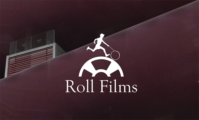 Logotipo y papelería para la productora americana de cine ROLL FILMS 3
