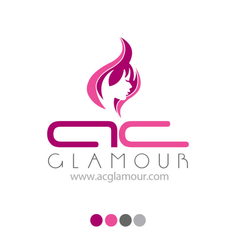 Logo identidad AC Glamour 0