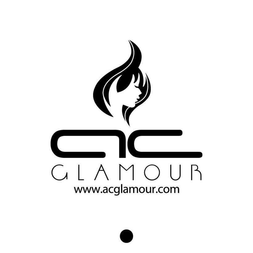 Logo identidad AC Glamour 1